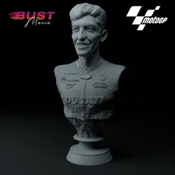 Marc Marquez MotoGP Premium 3D Bust STL