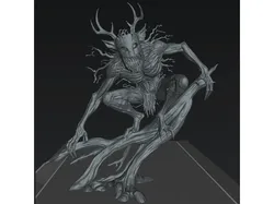 Mire Screamer Monster Beast - The Eightpints The Mire