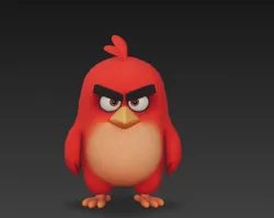 Red from the Angry Birds game