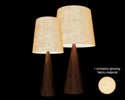 Retrograd Cone table lamp