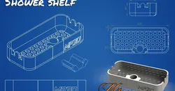 Shower shelf