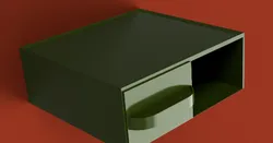 Storage Box 2 Drawer stackable