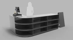 Super Market Cashier Counter