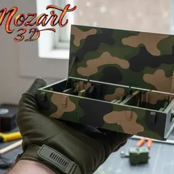 Tactical camouflage gun storage case – military style gear