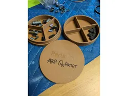 Tobacco Tin Parts Organizer