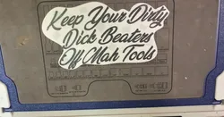 Tool Box Sign