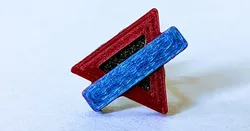 YMCA logo Earrings (stud)
