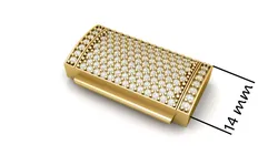 14mm Diamond Lock Box for Jewelry