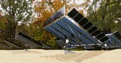 48 kW Solar Tracker-2x4 Panel Layout-SOLAR-SIM V01-Mirror Supported