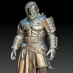 Battleborn Warrior – High Detail 3D Printable Figurine