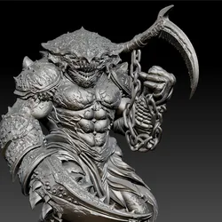 Crab Warlord – Brutal Fantasy Warrior 3D Printable Model