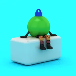 Cute Hanging Orb Character 3D Printable Decorative Toy Figure