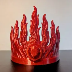 Fantasy Fire Crown - Monarch of Flame