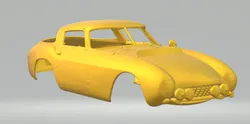 Ferrari 500 3D Print Model in Vehicle 598484