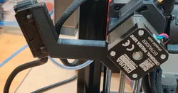 Filament Sensor Holder with two screws to stop rotation with Bondetch extruder