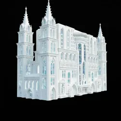 Gothic Castle Architecture Decorative Display