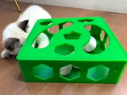 Juguete para gatos, persecución, gato se entretiene, con sonido para atraer gatitos - Modelo de impresión 3D gratuito