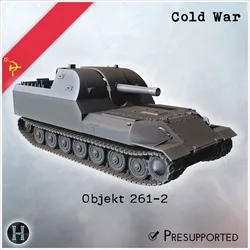 Objekt 261-2 self-propelled artillery - Soviet Union Communism Red Army Military Russia Cold Era War RPG
