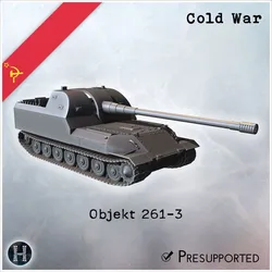 Objekt 261-3 self-propelled artillery - Soviet Union Communism Red Army Military Russia Cold Era War RPG