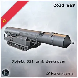 Objekt 821 missile launcher - Soviet Union Communism Red Army Military Russia Cold Era War RPG