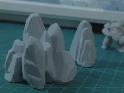 Piedra en miniatura 5 - Modelo de impresión 3D gratuito