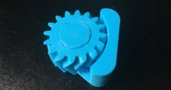 Print-in-place Geared Maker Coin test part