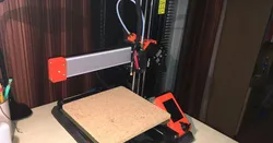 Prusa MINI X dust cover / kryt osy X