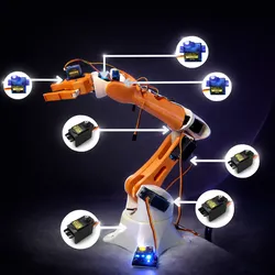 robot arm arduino 6 axis