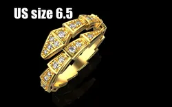 Serpenti ring model 869 3D Print Model in Rings 597745