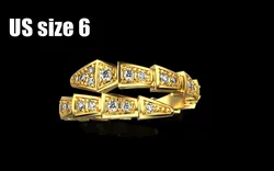 Snake ring model 868 3D Print Model in Rings 597747