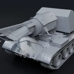Soviet T-55 Progrev-T Mine-Clearing Vehicle