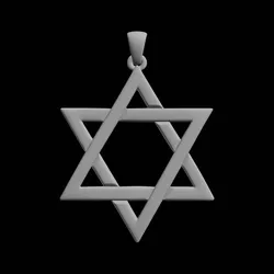Star of David Pendant Religious Jewelry