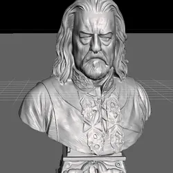 Theoden King Bust LOTR ESDLA
