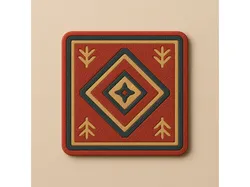 Turkish Rug Coaster
