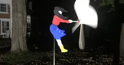 Umbrella Girl Wind Spinner