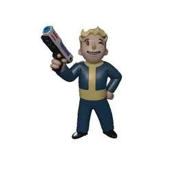 Vaultboy Pistol Fallout