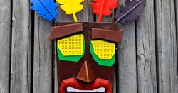 Wearable Aku Aku Mask