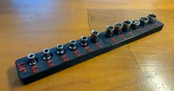 1/4in Metric Socket Rail