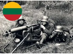 28mm Lithuanian Machine Gun WW2