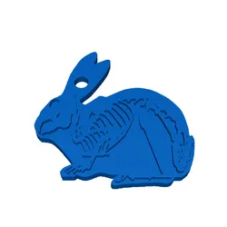 3D printer bestanden | 3MF | konijnenschedel