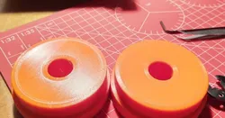 75mm 45 degree bead roller die - 3/4" drive axle