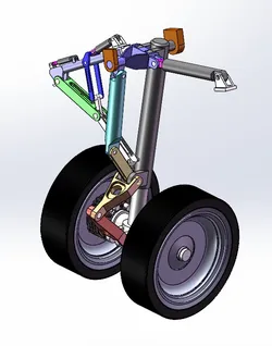 Aircraft landing gear design sw20 editableanimated simulation