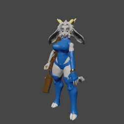 Anthropomorphic Fantasy Warrior v2