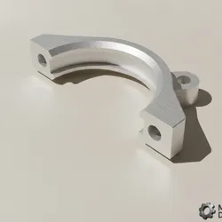 Bicycle half-flange