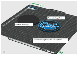 Cats Coaster Design