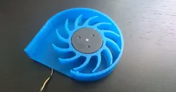 conversion axial fan for radial fan