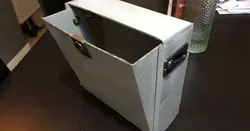 Covid mask dispenser out of a filament box