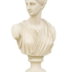 Diana the Huntress Bust Sculpture | 3D Printable Art Statue