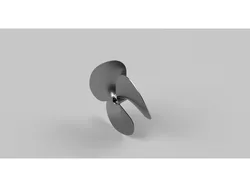 Elica 3D con foro da 10mm