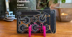 Emergency Debonair Card (Spare Cufflinks)